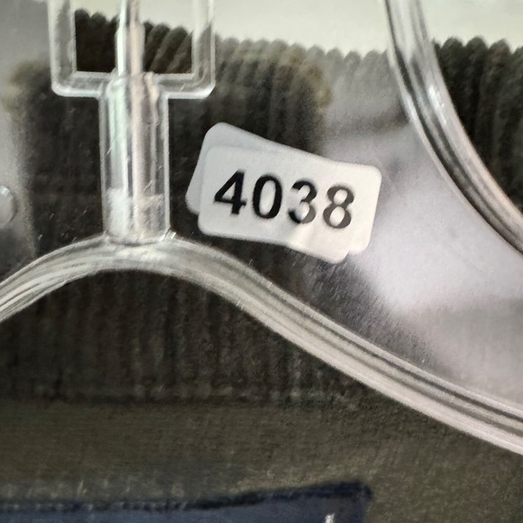 Abercrombie & Fitch Corduroy Shirt Men L Tall Green Cotton Shacket Vintage - Picture 12 of 12